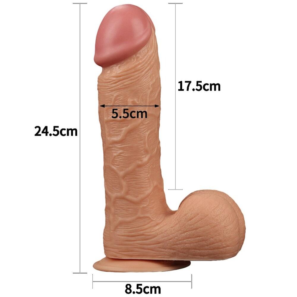 Dildo XXL King 24,5 cm thumbnail 4