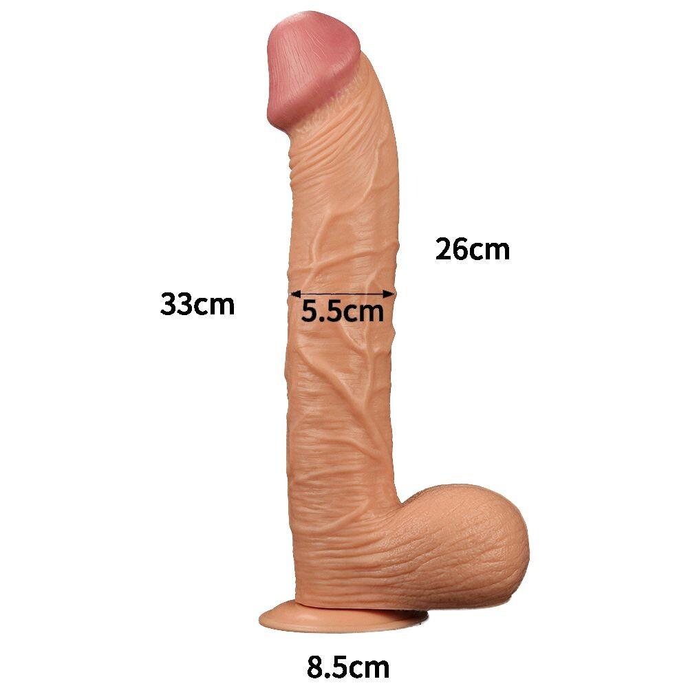 Dildo XXL Merlin 33 cm thumbnail 4