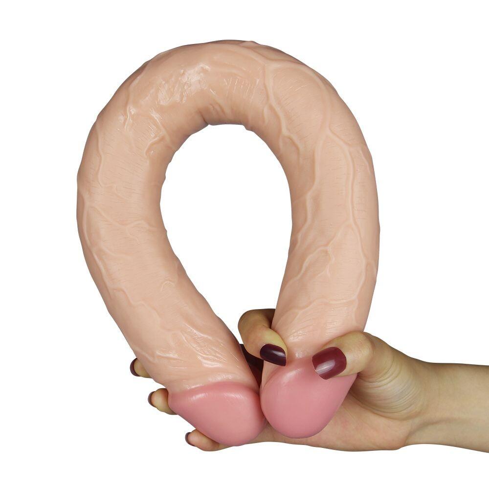 Dildo Doppio Slim Ultra 43 cm thumbnail 2