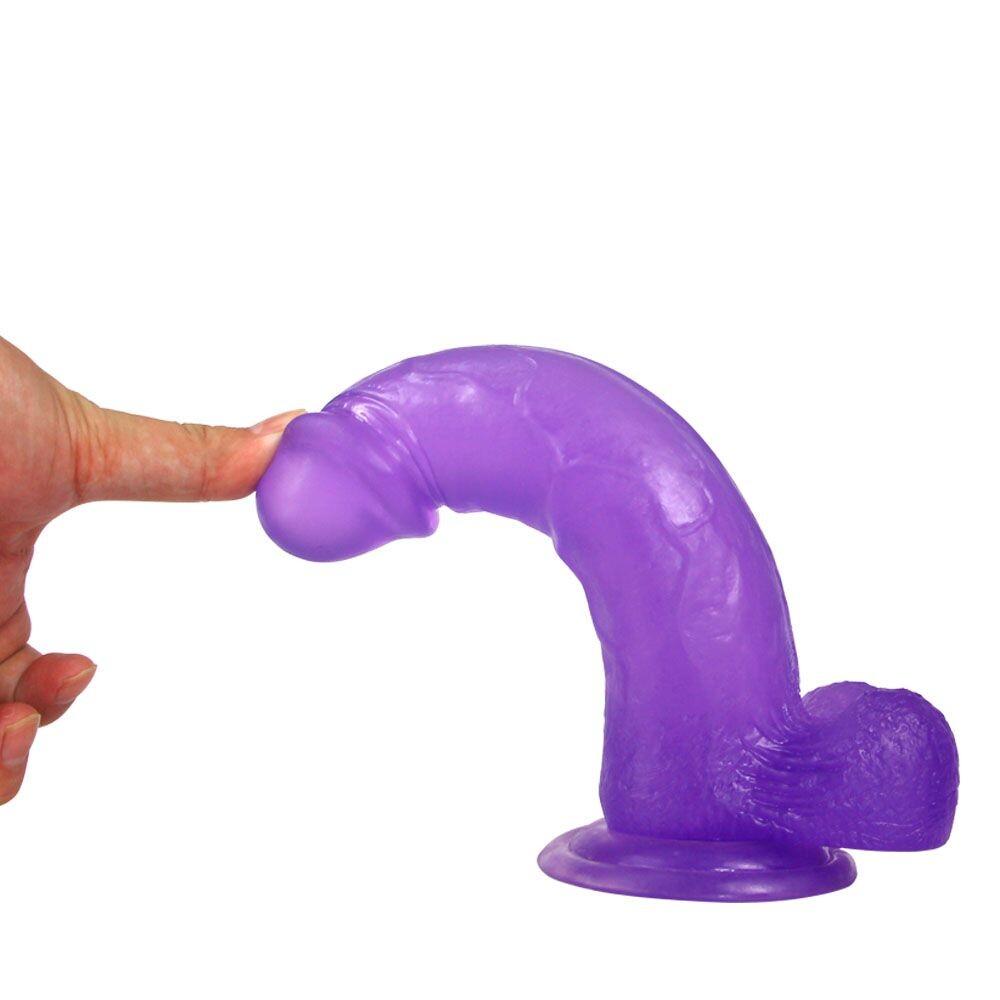 Dildo Realistico Jelly Studs 20 cm thumbnail 2