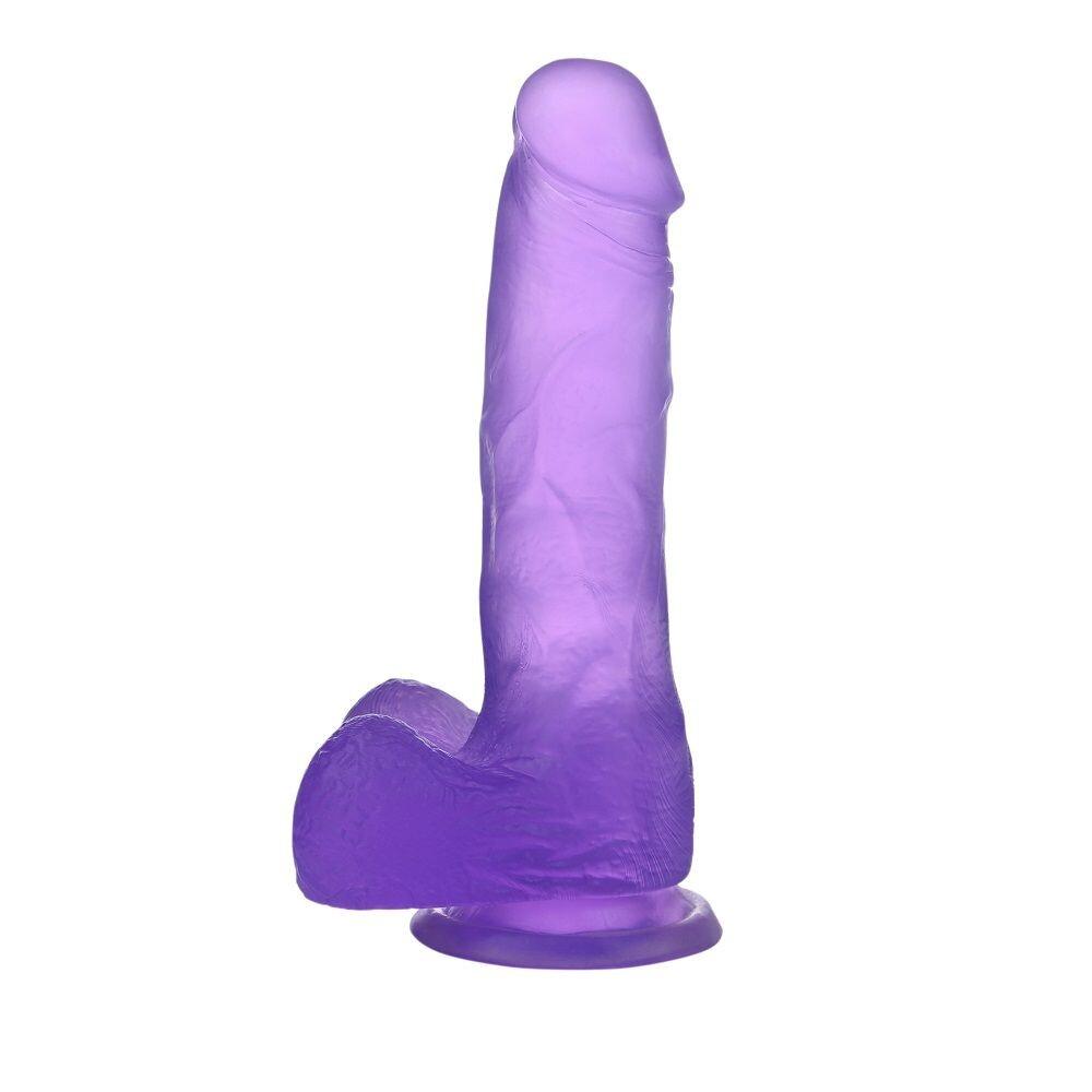 Dildo Realistico Jelly Crystal 17 cm