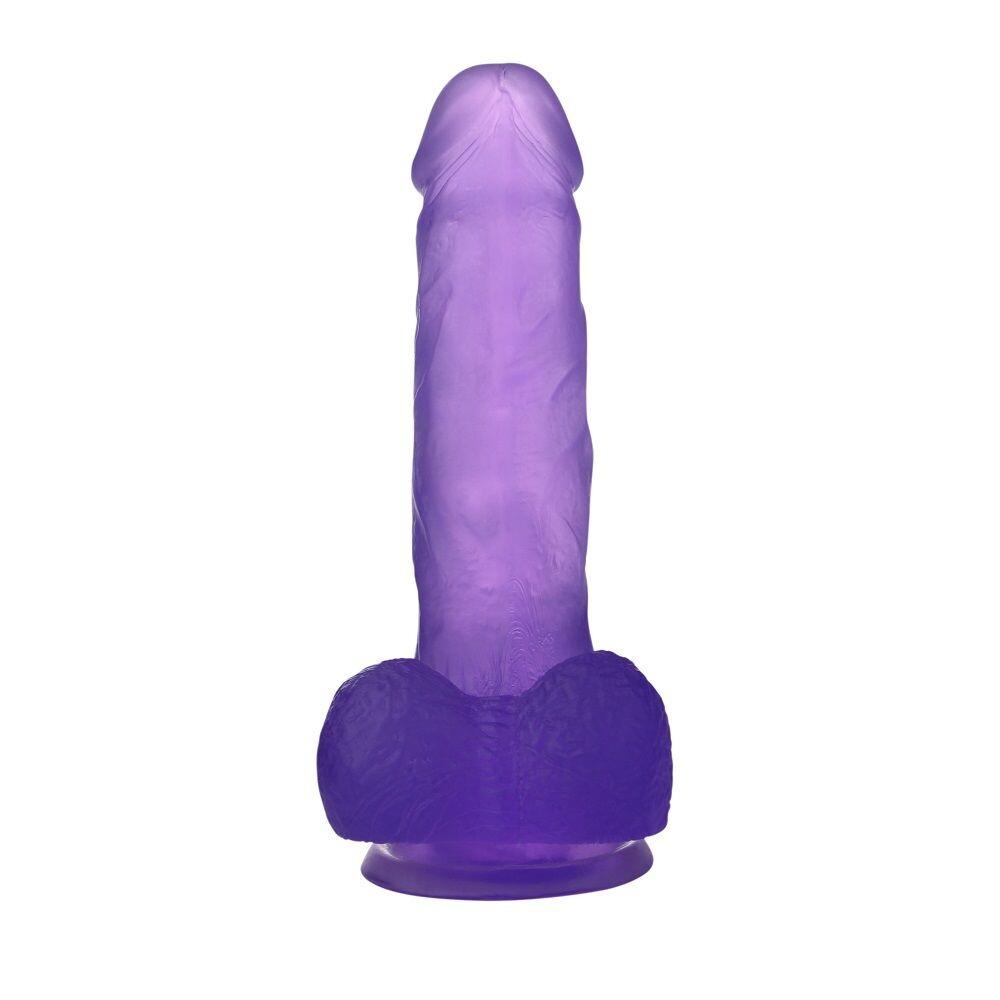 Dildo Realistico Jelly Crystal 17 cm thumbnail 4