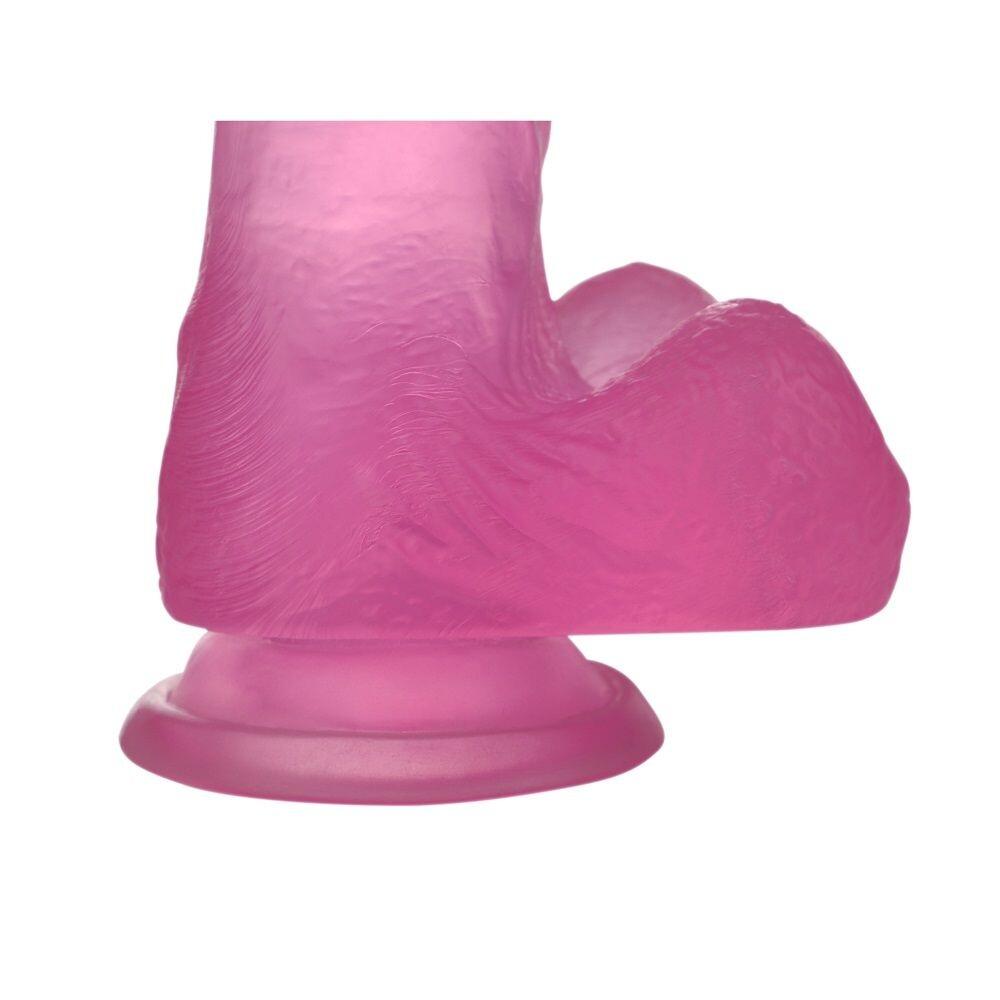 Dildo Realistico Jelly Crystal 17 cm thumbnail 5