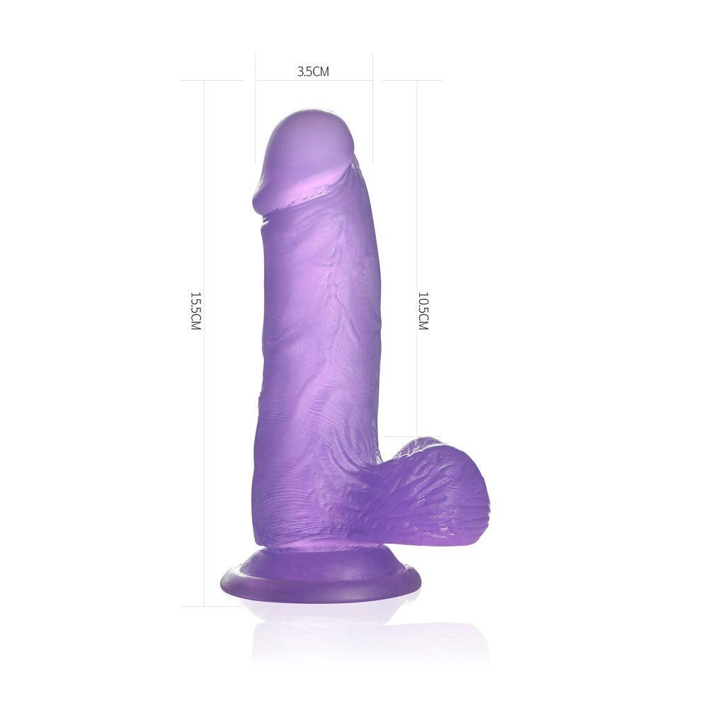 Dildo Realistico Jelly Studs 15,5 cm thumbnail 5