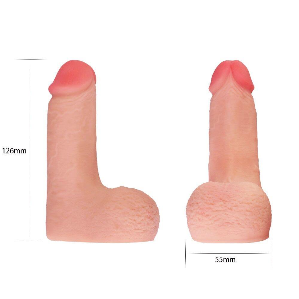 Dildo Realistico Packer Limpy 12,5 cm thumbnail 4
