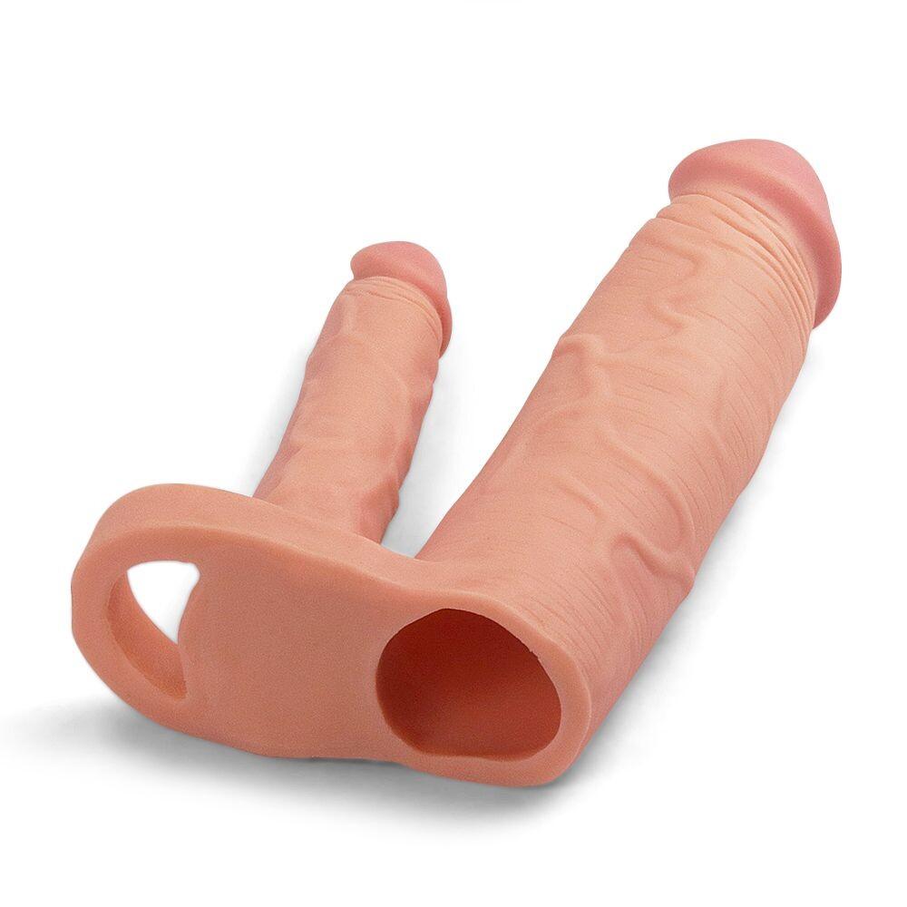 Guaina e Prolunga Pene X-Tender Double thumbnail 3