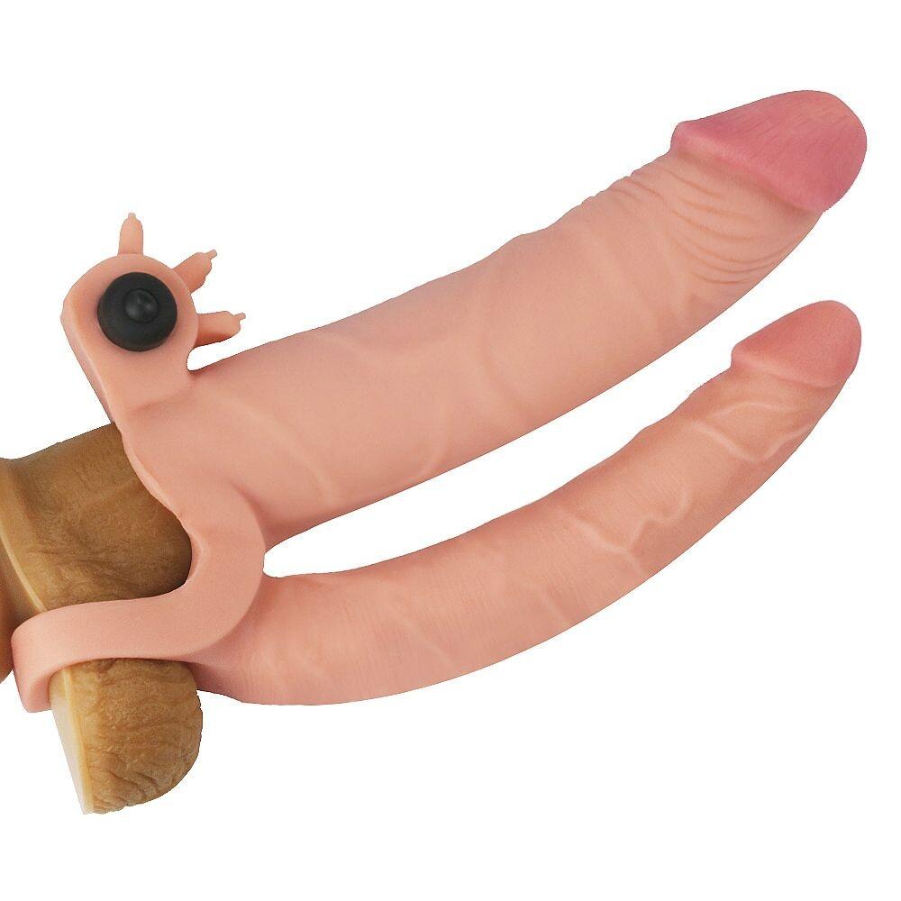Guaina e Prolunga Pene X-Tender Double Vibe thumbnail 3