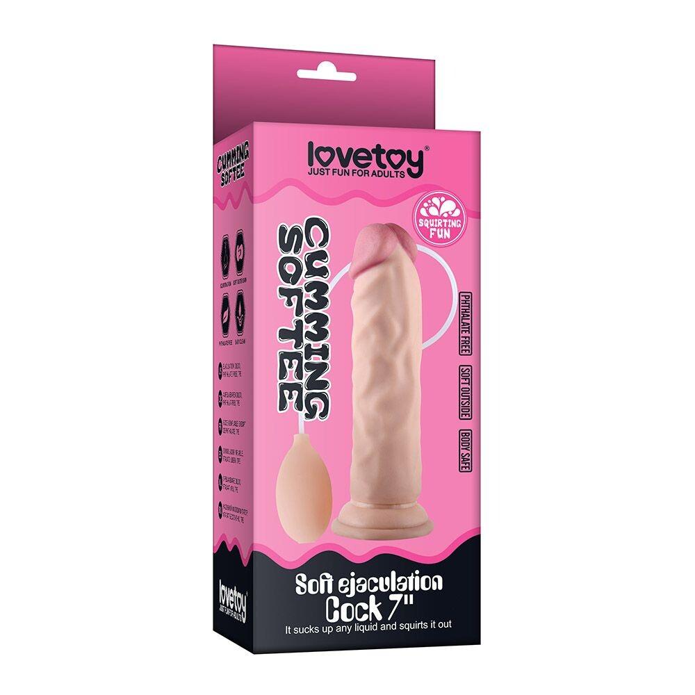 Dildo Realistico Cumming Soft 21,6 cm thumbnail 3