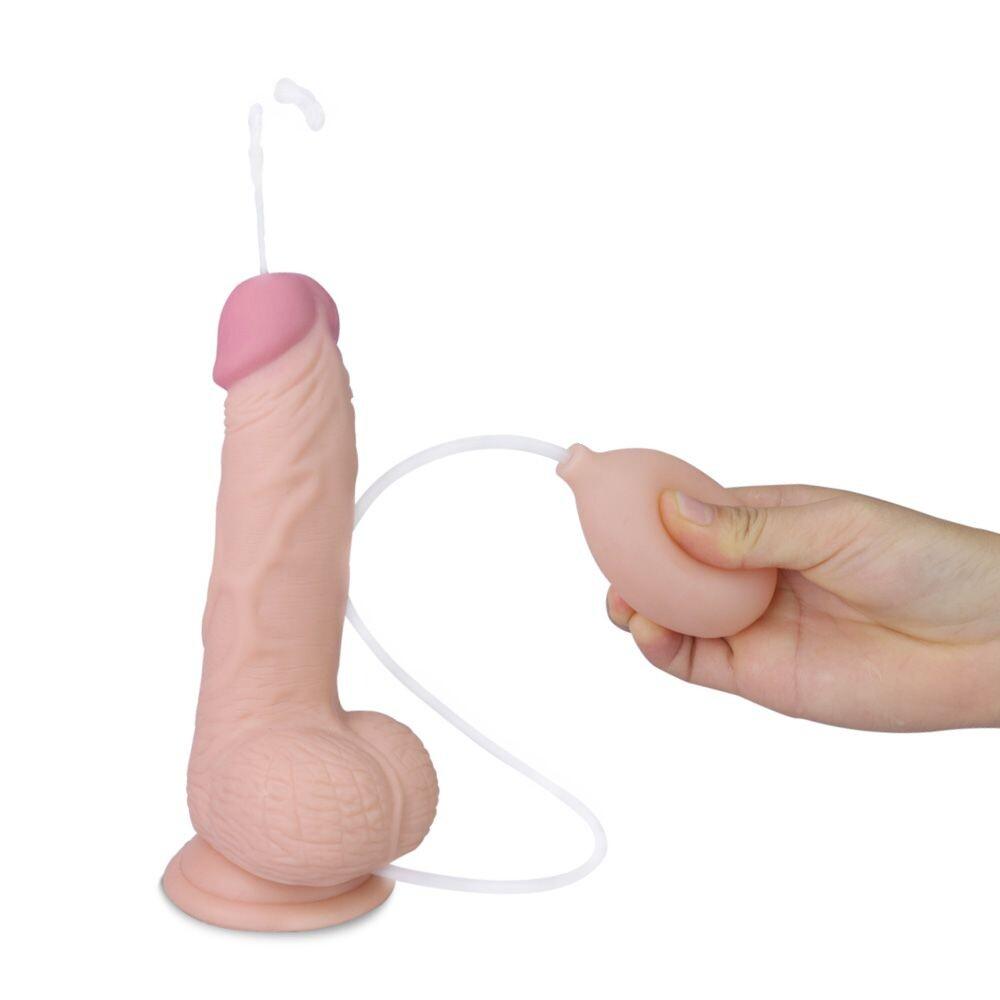 Dildo Realistico Cumming Cum 20 cm thumbnail 2