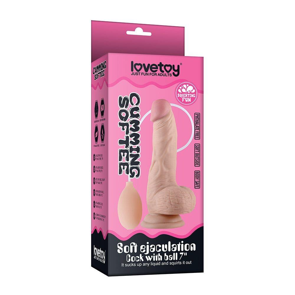 Dildo Realistico Cumming Cum 20 cm thumbnail 3