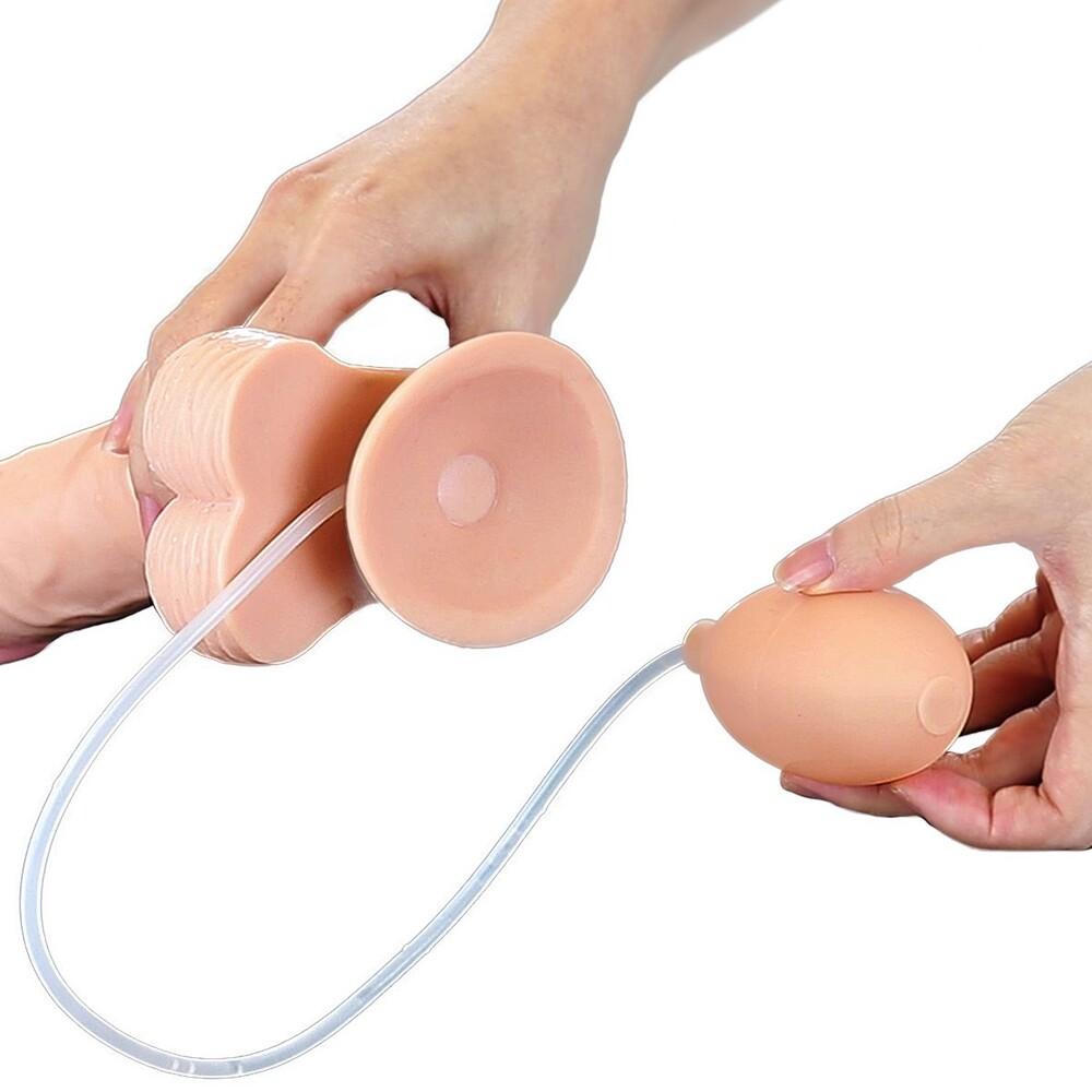 Dildo Realistico Cumming Long 23 cm thumbnail 2