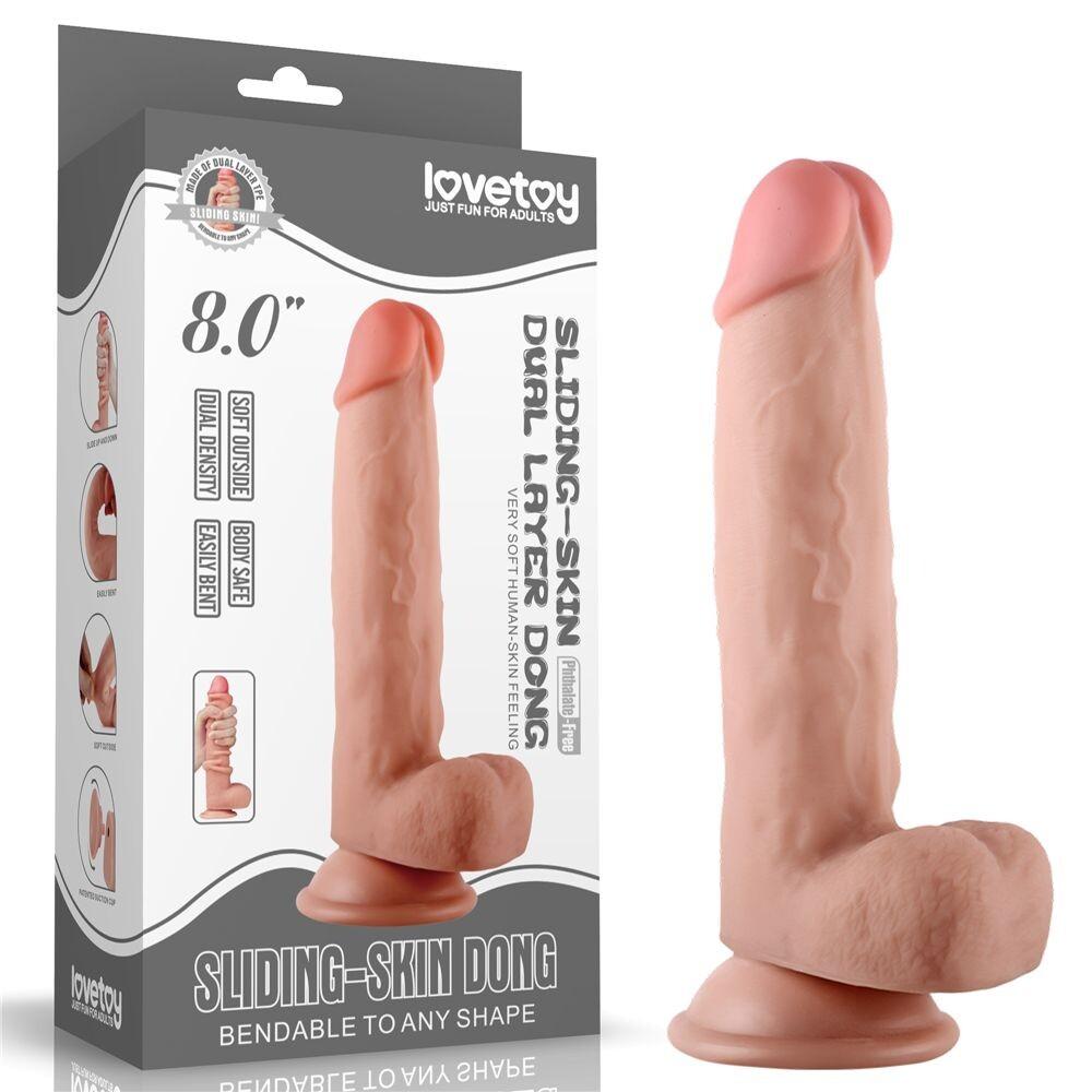 Delight 20 cm Dildo Realistico thumbnail 6