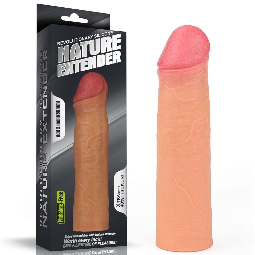 Guaina e Prolunga Pene Revolutionary Nature 17,5 cm thumbnail 7