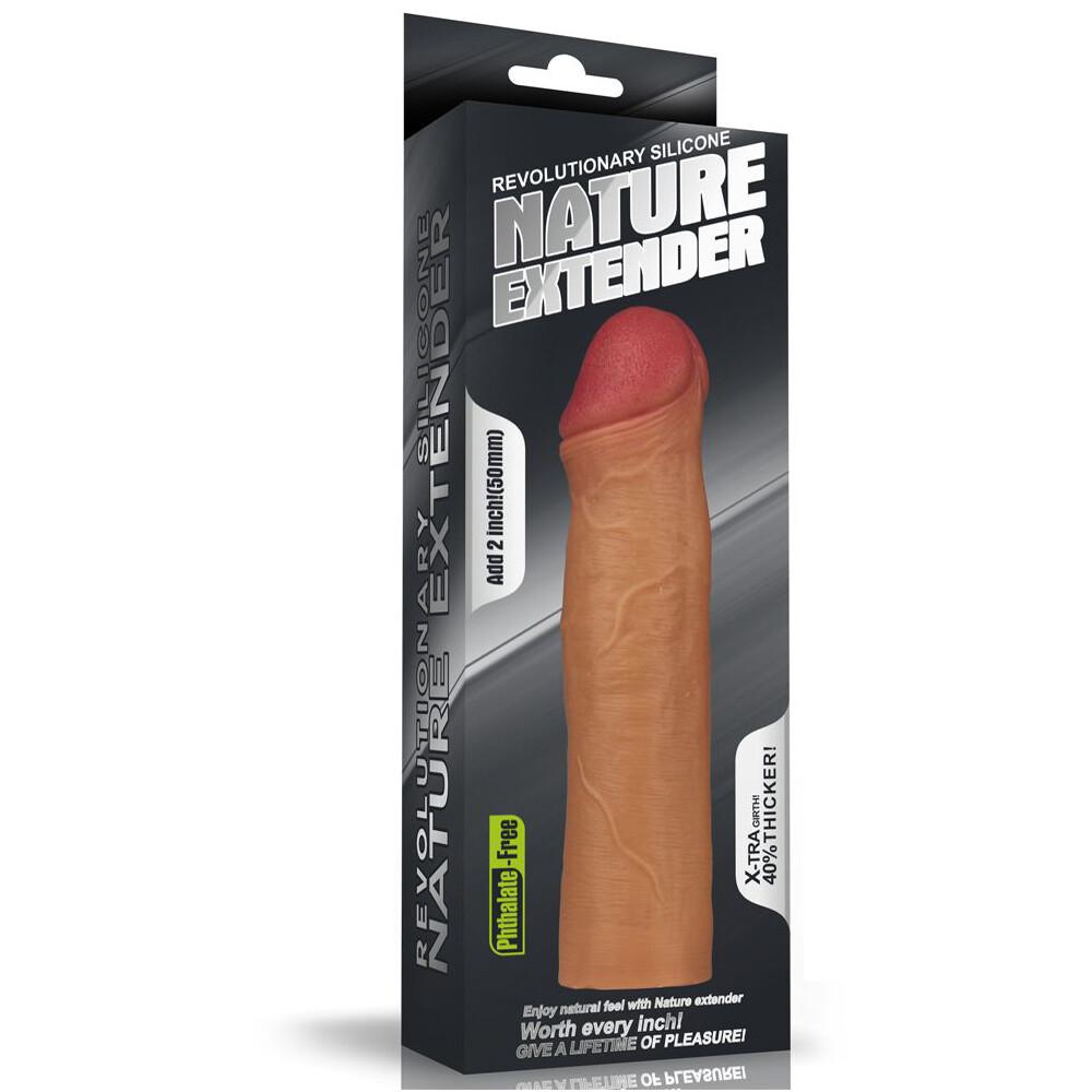 Guaina e Prolunga Pene Revolutionary Nature 17,5 cm thumbnail 6