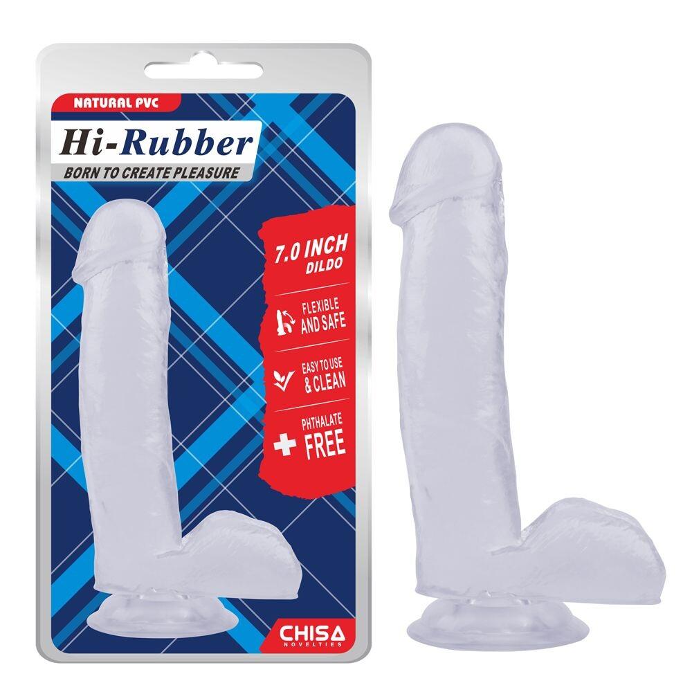 Dildo Realistico Rubber 17,5 cm thumbnail 6