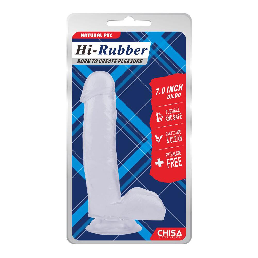 Dildo Realistico Rubber 17,5 cm thumbnail 5