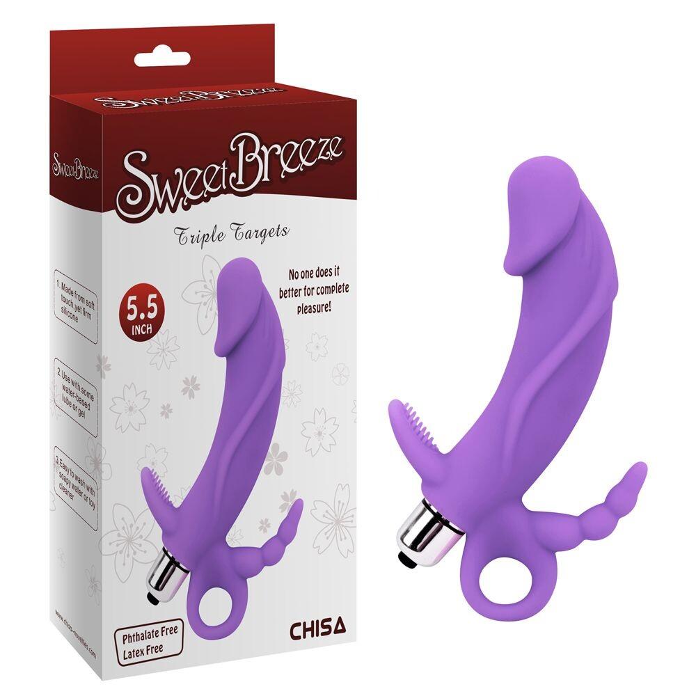Vibratore Doppia Stimolazione Triple Target thumbnail 3