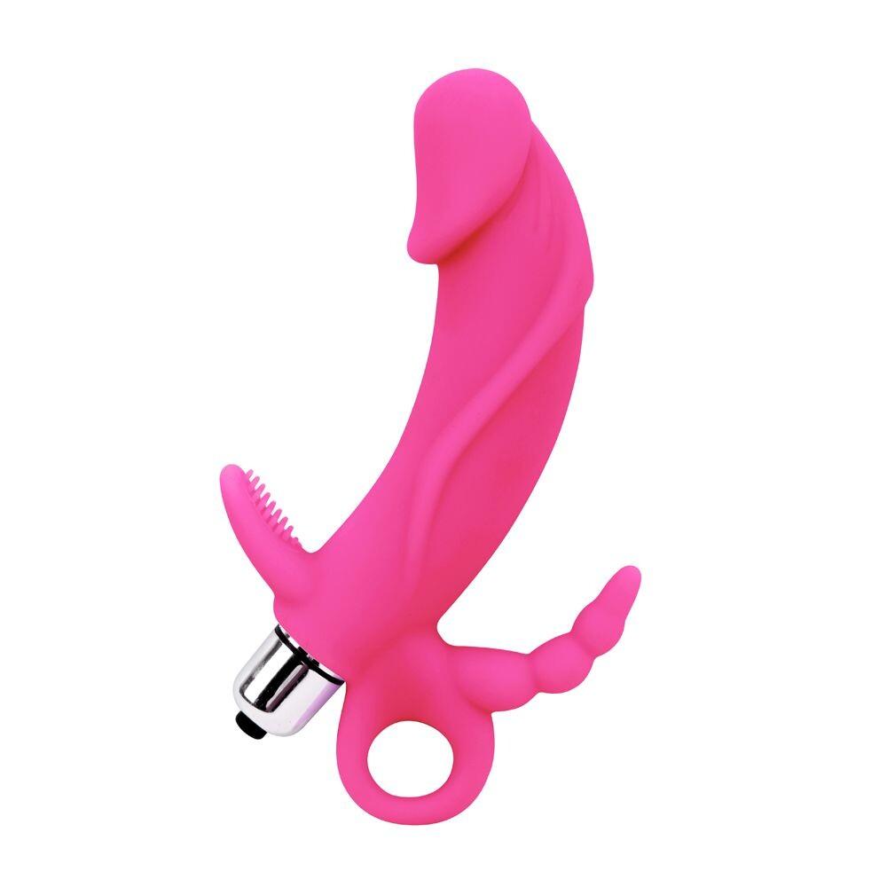 Vibratore Doppia Stimolazione Triple Target