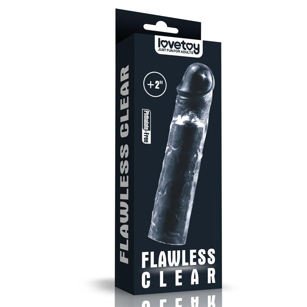 Guaina e Prolunga Pene Flawless 2 19 cm thumbnail 6