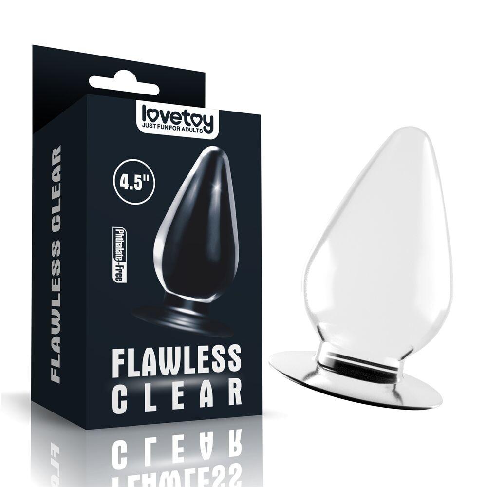Plug Anale Extreme Flawless Clear Ø 5,5 cm thumbnail 4