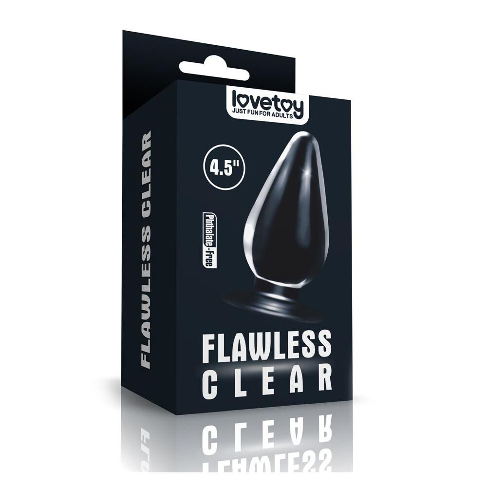 Plug Anale Extreme Flawless Clear Ø 5,5 cm thumbnail 3