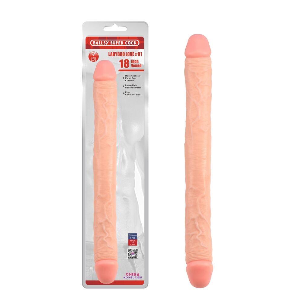 Dildo Doppio Ladybro Love 46 cm thumbnail 6