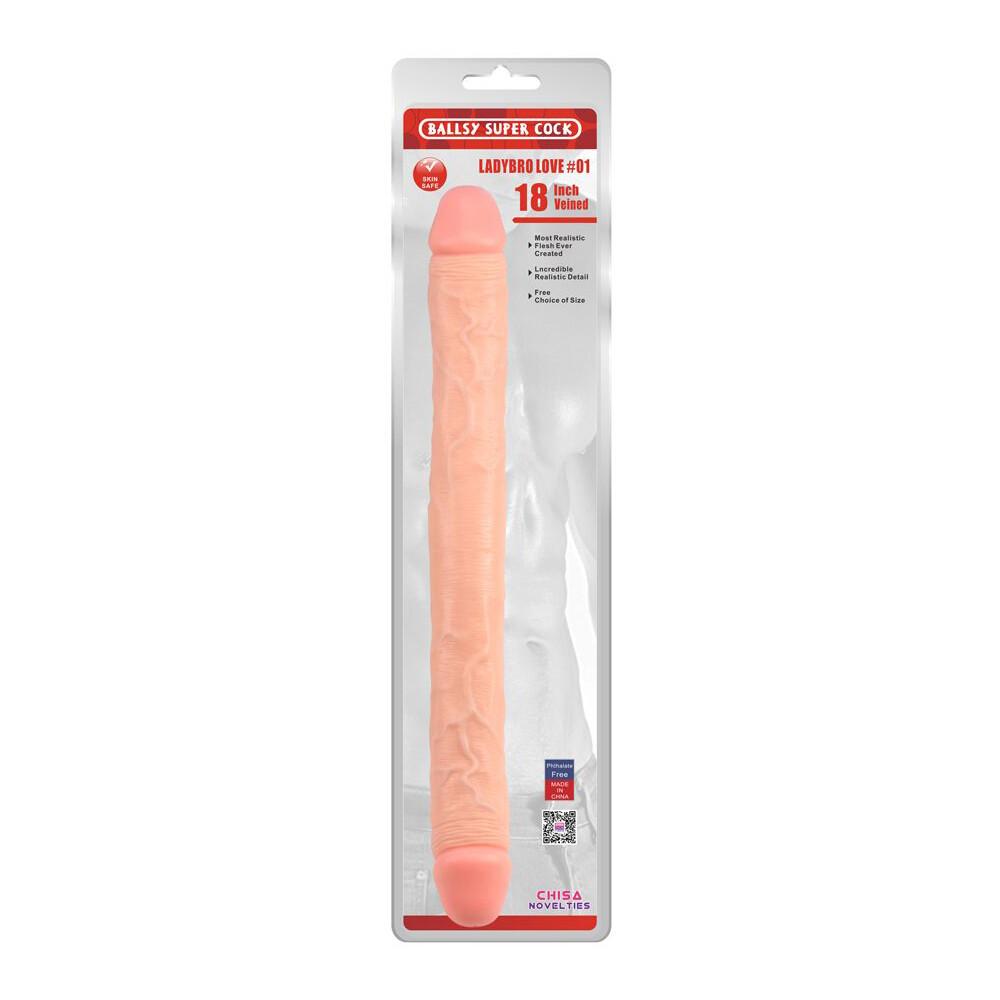 Dildo Doppio Ladybro Love 46 cm thumbnail 5