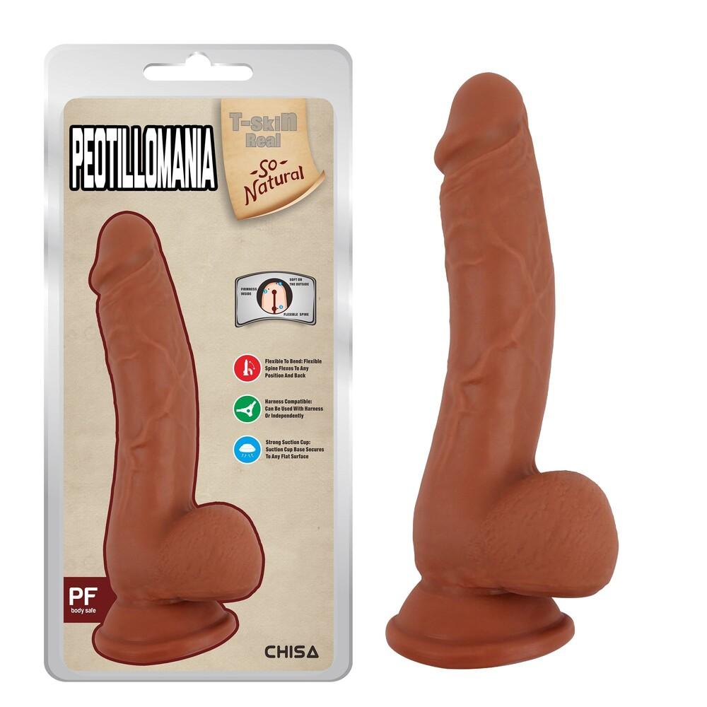 Peotillomania 19,5 cm Dildo Realistico thumbnail 3