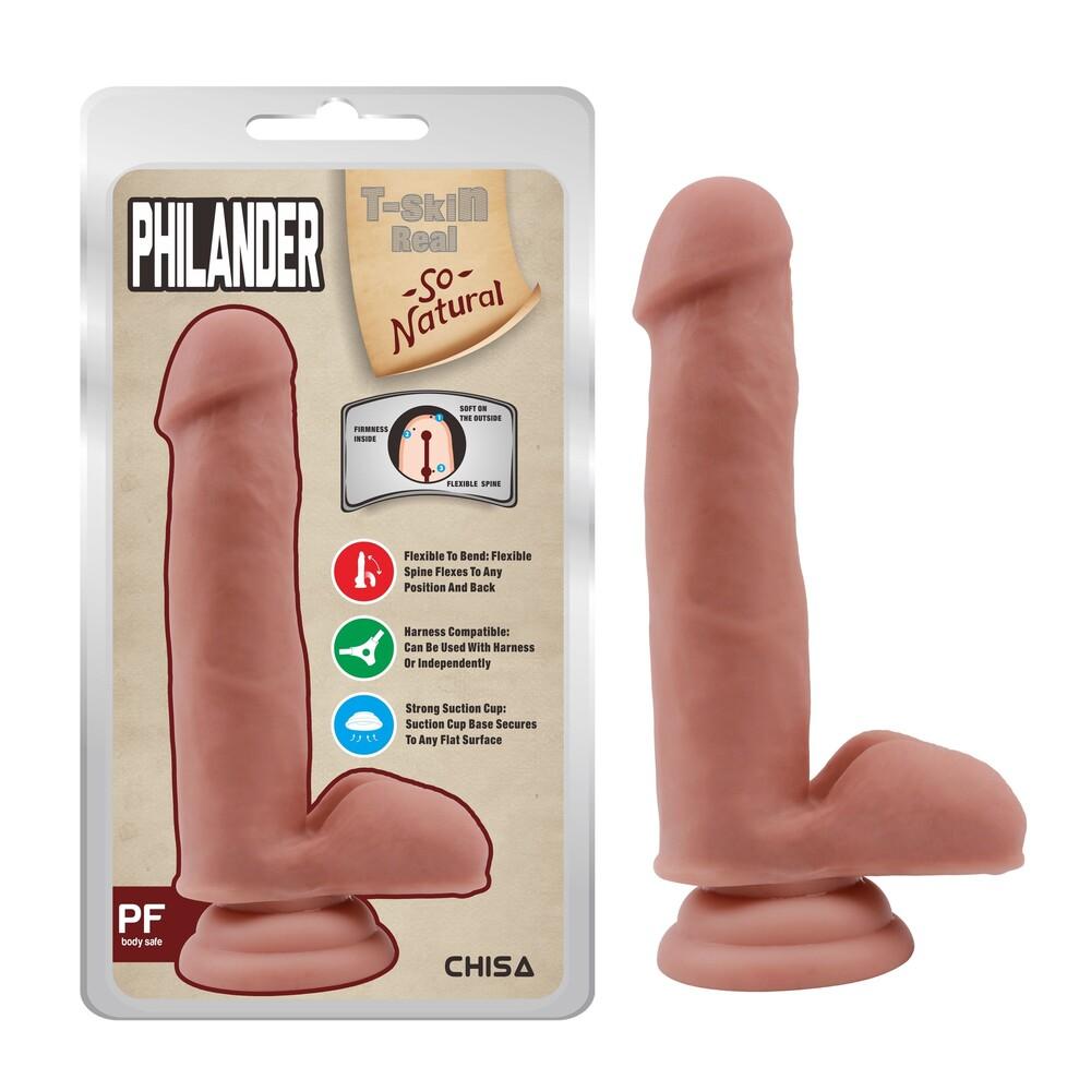 Dildo Realistico Philander 18 cm thumbnail 7