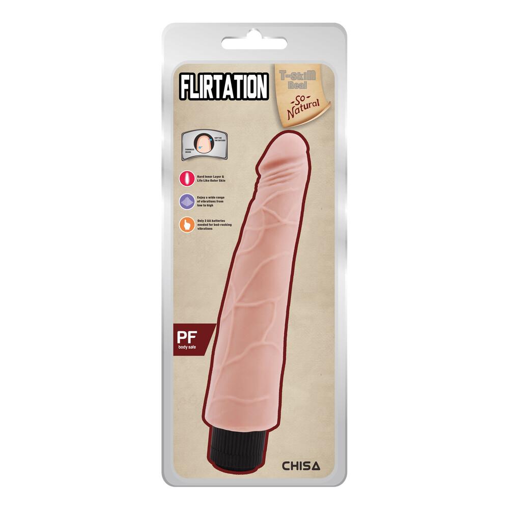 Vibratore Realistico Flirtation 24 cm thumbnail 5