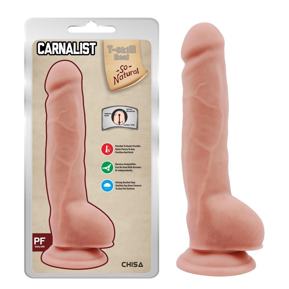 Dildo Realistico Carnalist 23,5 cm thumbnail 7