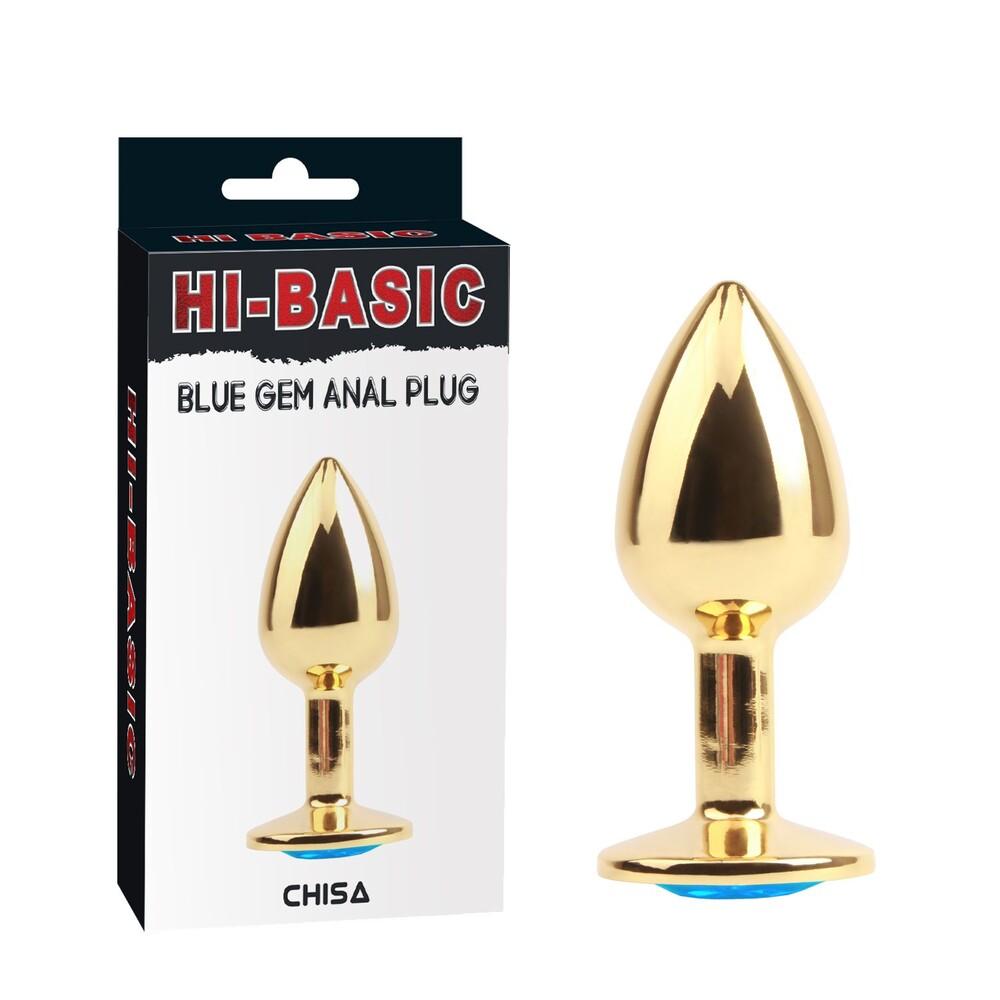 Plug Anale Blu Gem thumbnail 3