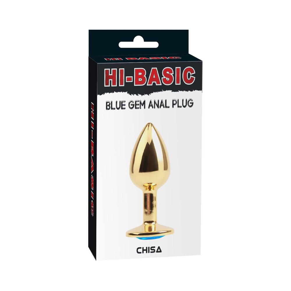 Plug Anale Blu Gem thumbnail 2