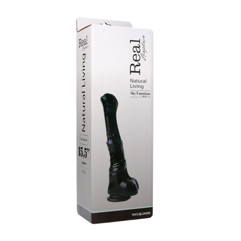 Dildo Monster Black Pegaso 40 cm thumbnail 4