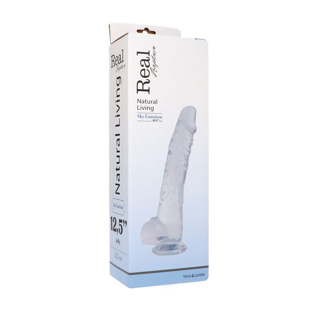 Dildo XXL Clear Emotion 32,5 cm thumbnail 4