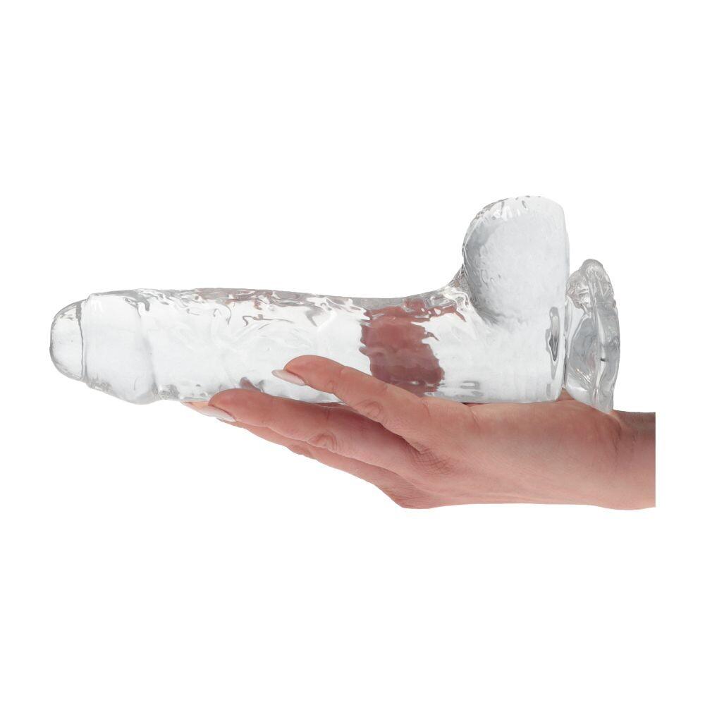 Dildo Realistico Clear Passion 21 cm thumbnail 2