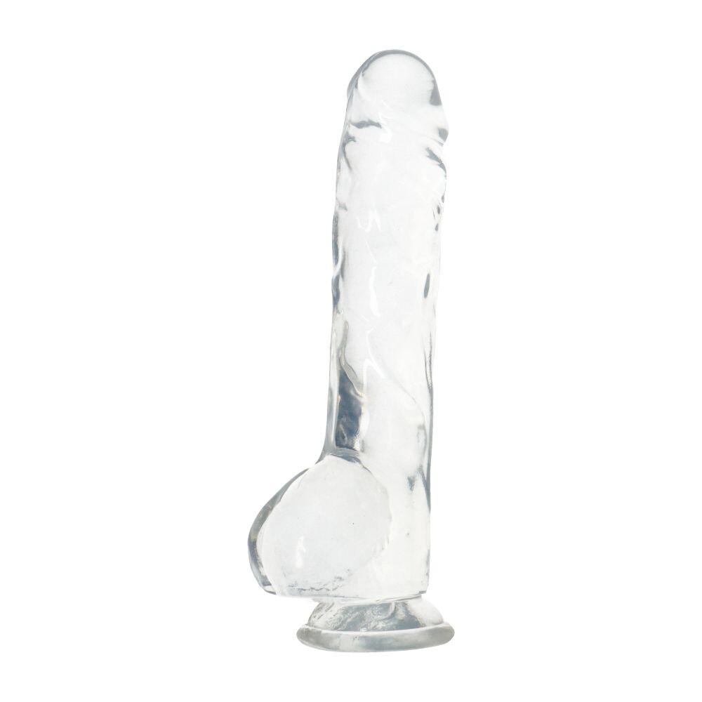 Dildo Realistico Clear Passion 23 cm thumbnail 3