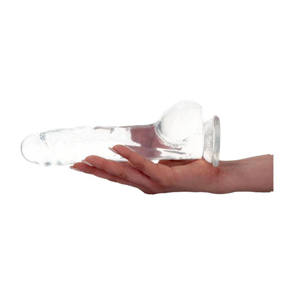 Dildo Realistico Clear Passion 23 cm thumbnail 2