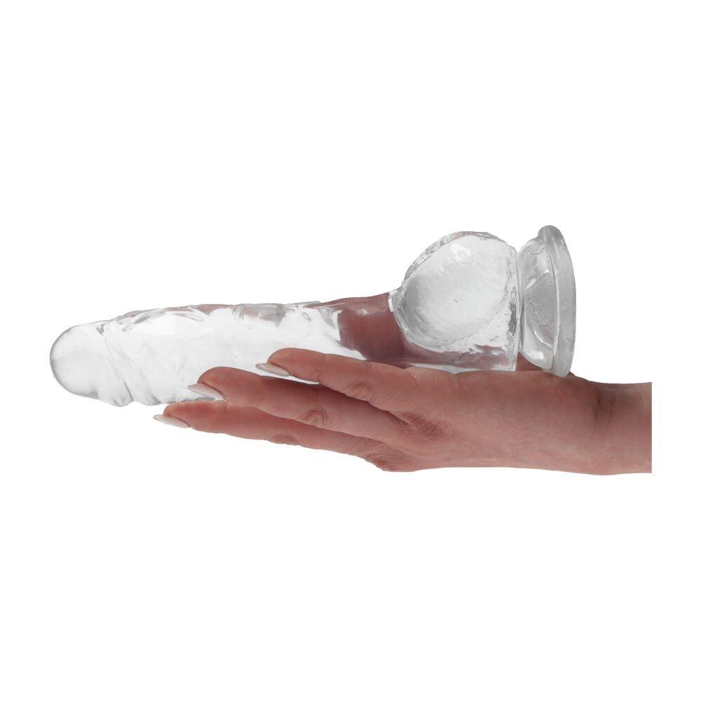 Dildo Realistico Clear Passion 20 cm thumbnail 2
