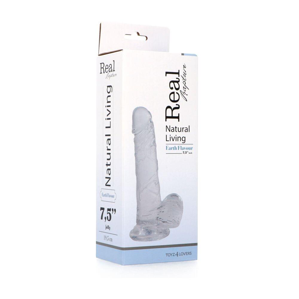 Dildo Realistico Clear Flavour 19,5 cm thumbnail 4
