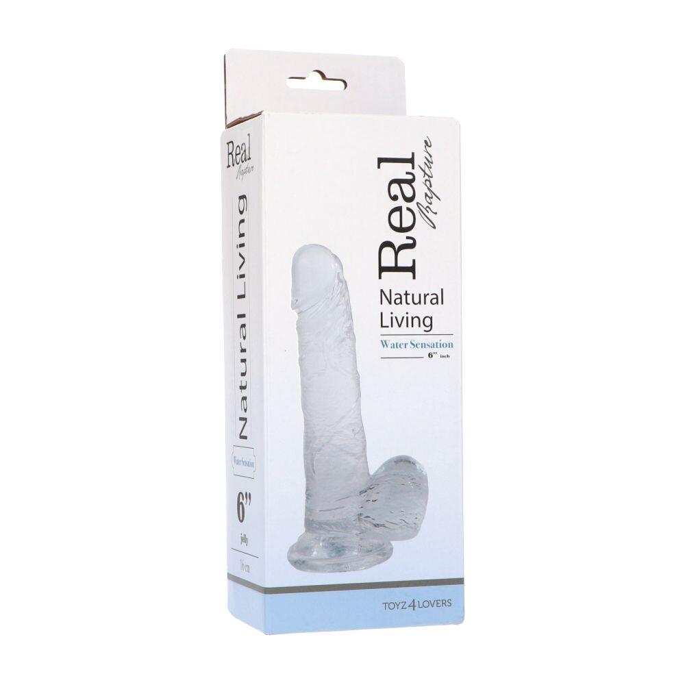 Dildo Realistico Clear Sensation 16 cm thumbnail 4