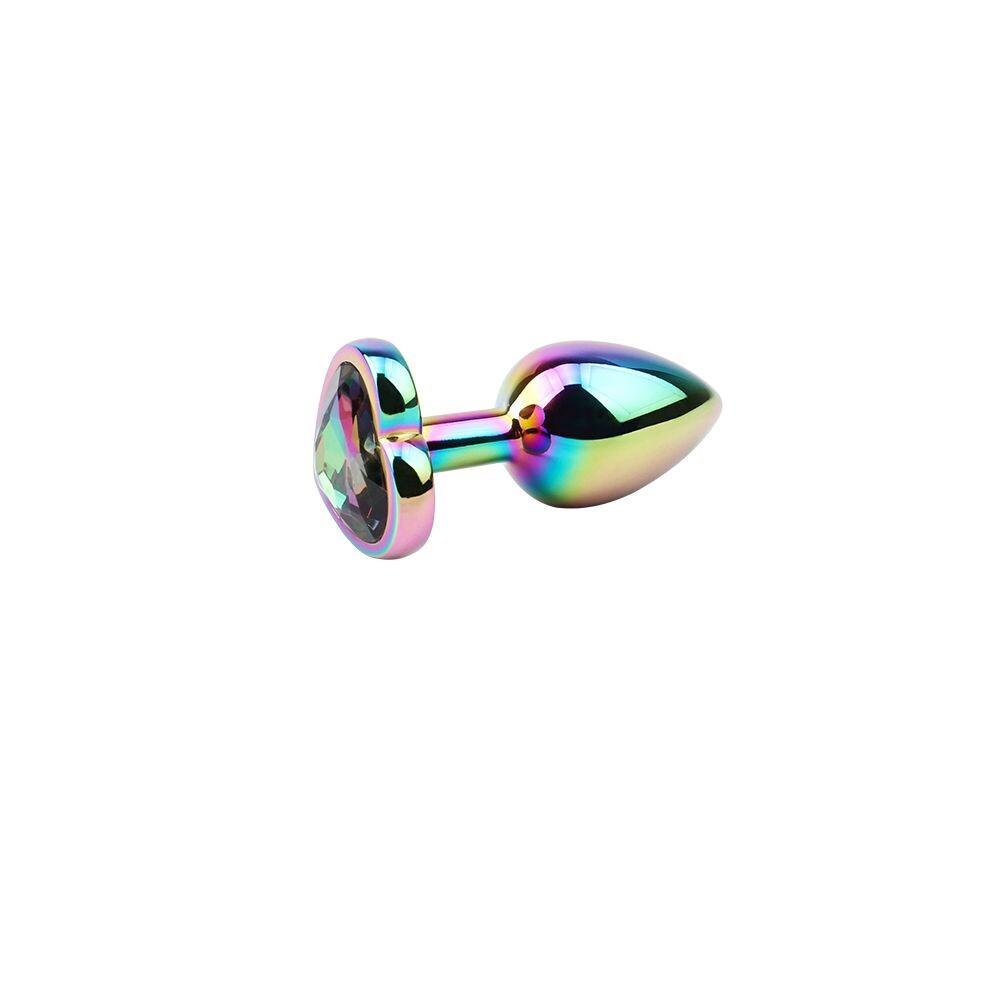 Plug Anale Rainbow Heart thumbnail 2