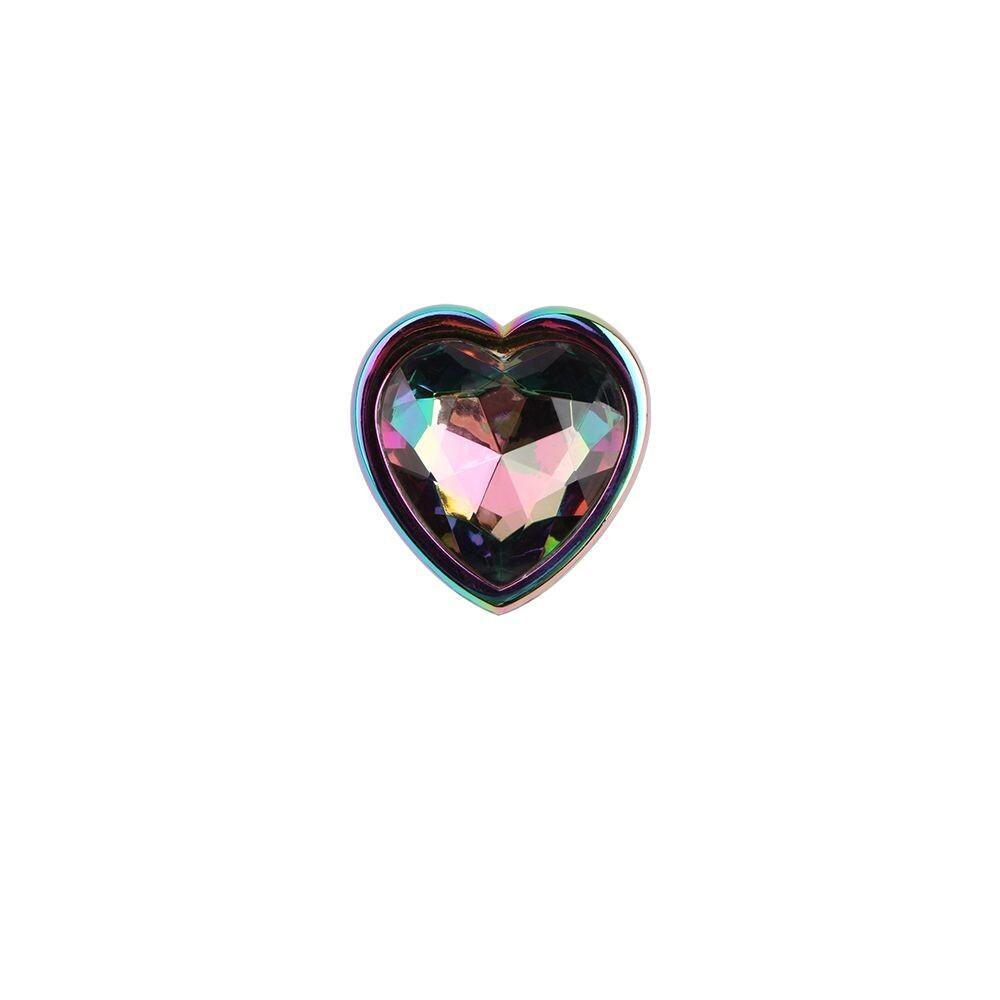 Plug Anale Rainbow Heart thumbnail 5