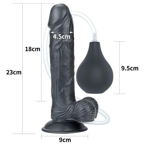 Dildo Realistico Squirt Extreme 23 cm thumbnail 4