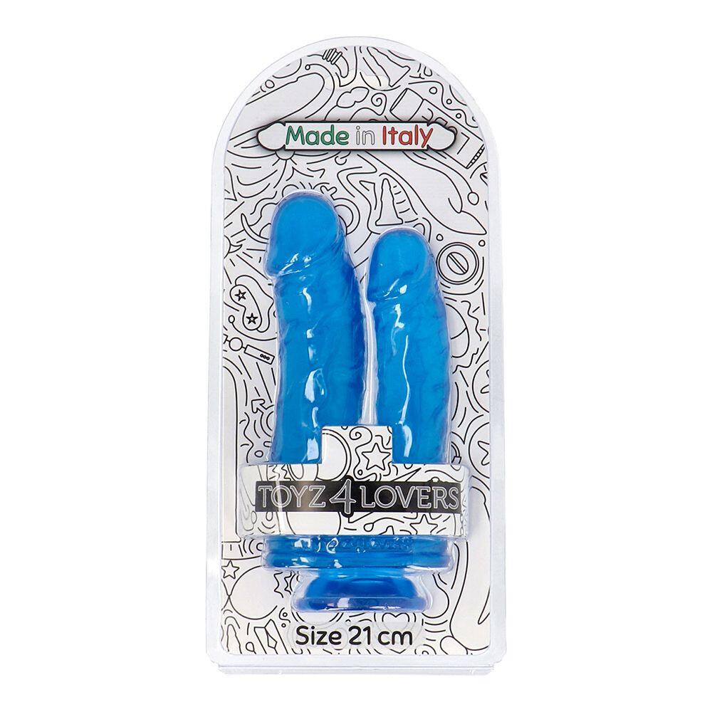 Dildo Doppio Jelly Romolo e Remo 20,5 cm thumbnail 7
