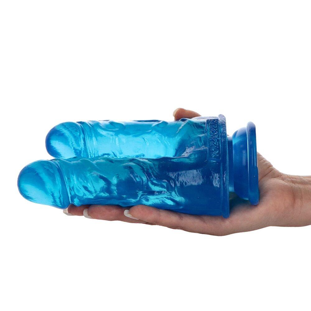 Dildo Doppio Jelly Caino e Abele 17,5 cm thumbnail 2