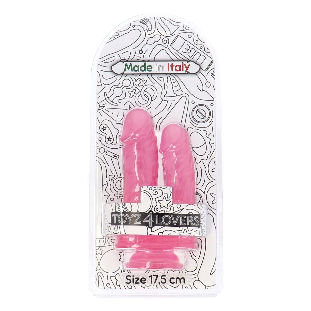 Dildo Doppio Jelly Caino e Abele 17,5 cm thumbnail 7