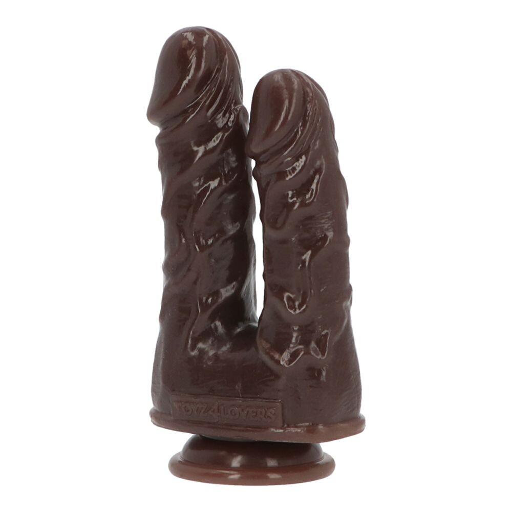Dildo Doppio Caino e Abele 17,5 cm thumbnail 4