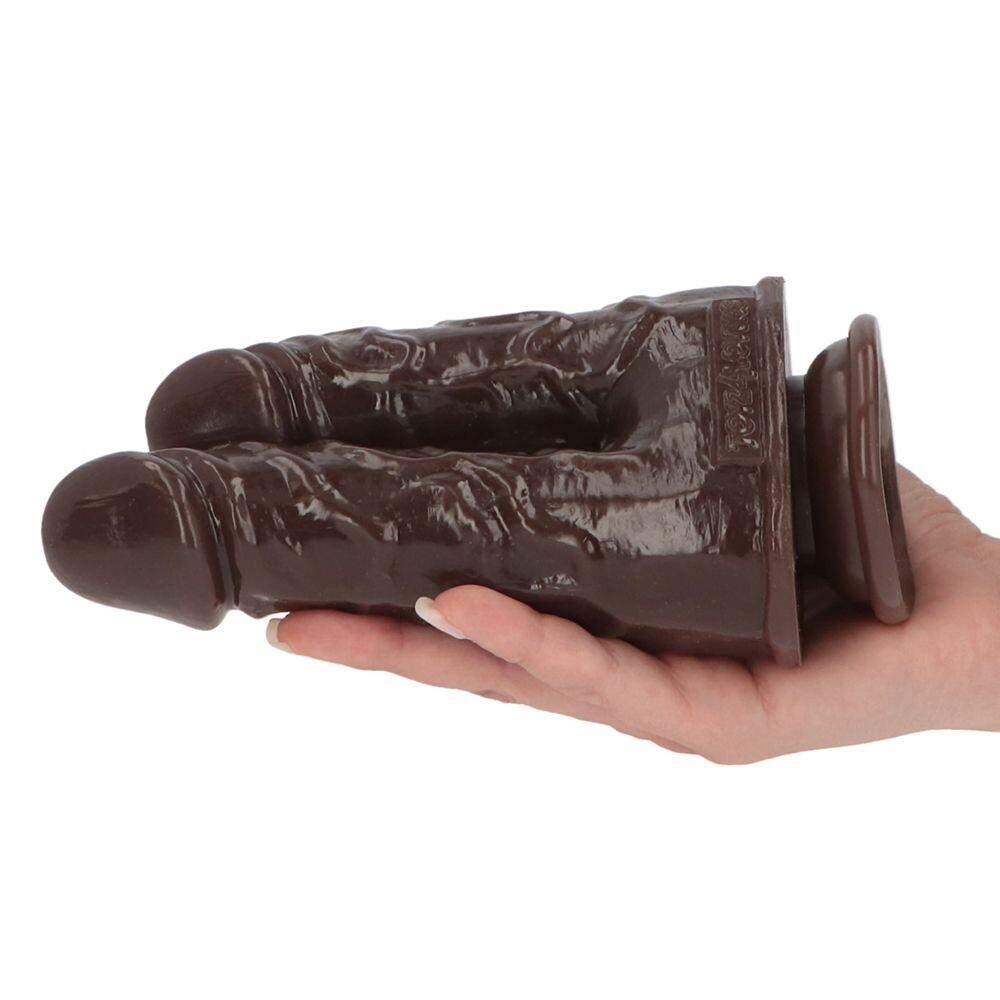 Dildo Doppio Caino e Abele 17,5 cm thumbnail 2