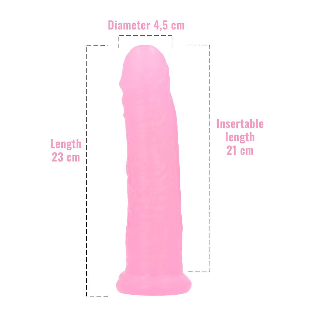 Dildo Realistico Jelly Enea 23 cm thumbnail 3